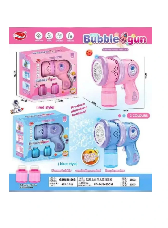 BubbleBlast Mini – Portable Bubble Gun Toy for Endless Fun